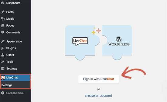 Подключите Live Chat к своему сайту WordPress