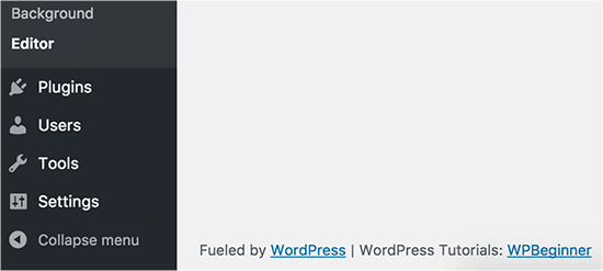 Пользовательский нижний колонтитул в админке WordPress