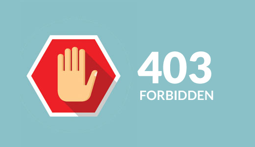 Исправление ошибки 403 Forbidden в WordPress