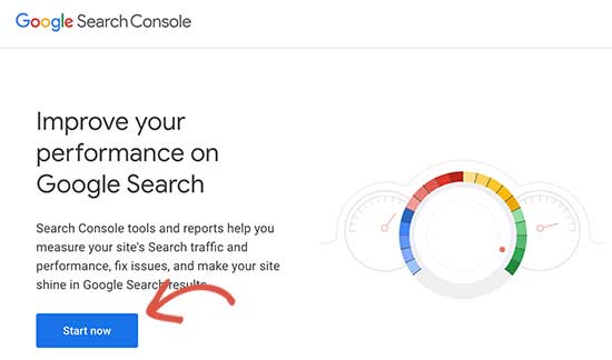 Запустите Google Search Console