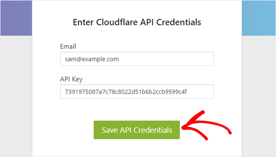 Сохранение учетных данных Cloudflare API в WordPress
